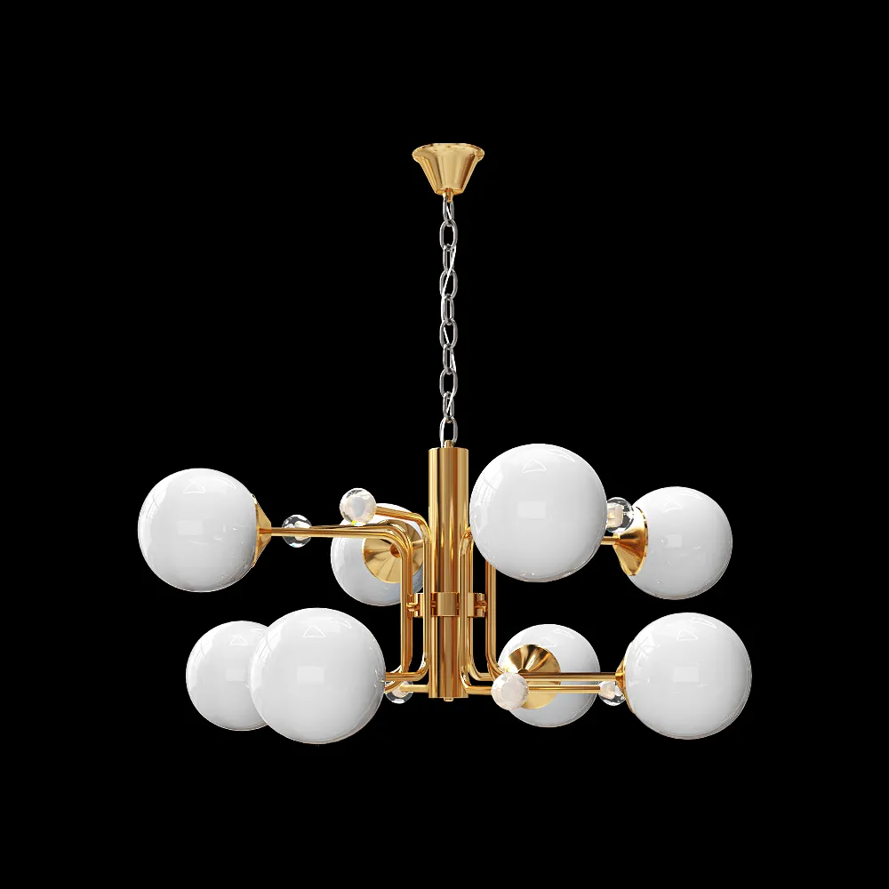 Kink light – Chandelier Dénia 07633-8.20 3ds Max