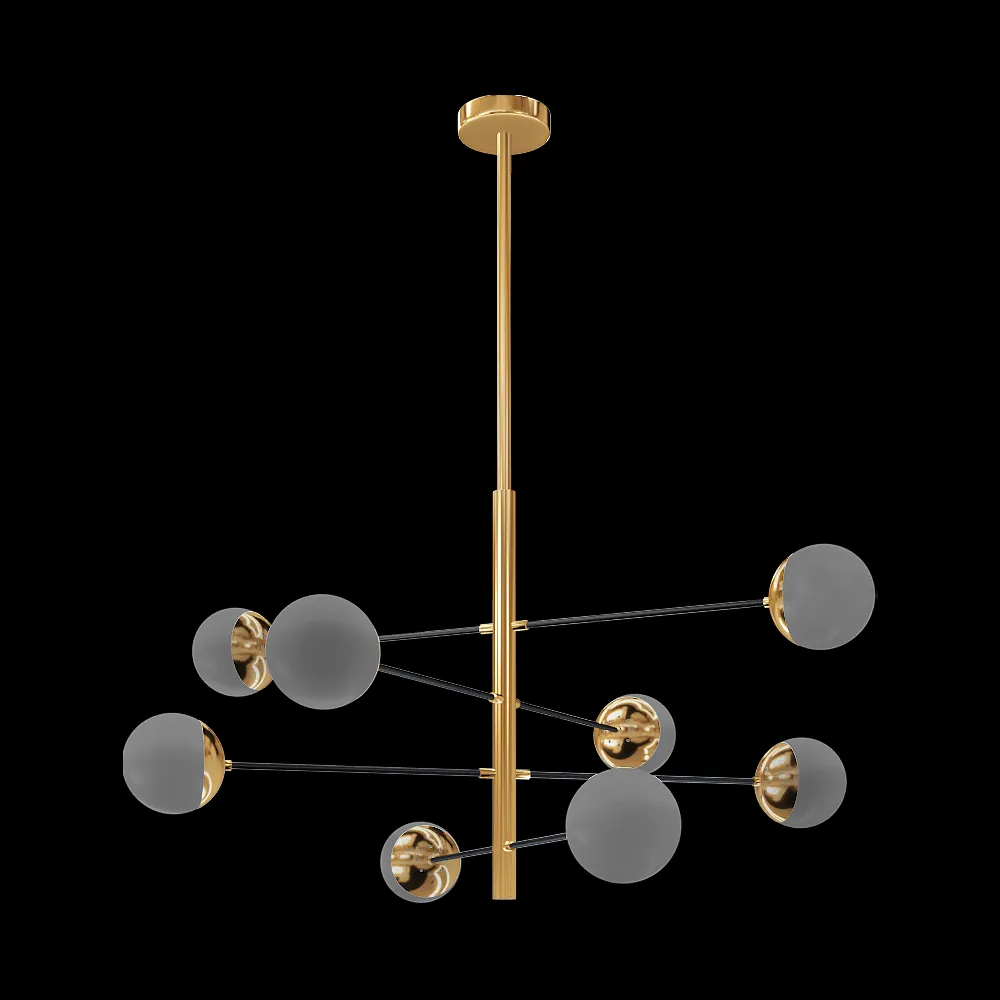 Kink light – Chandelier Navia 07636-8.20 3ds Max