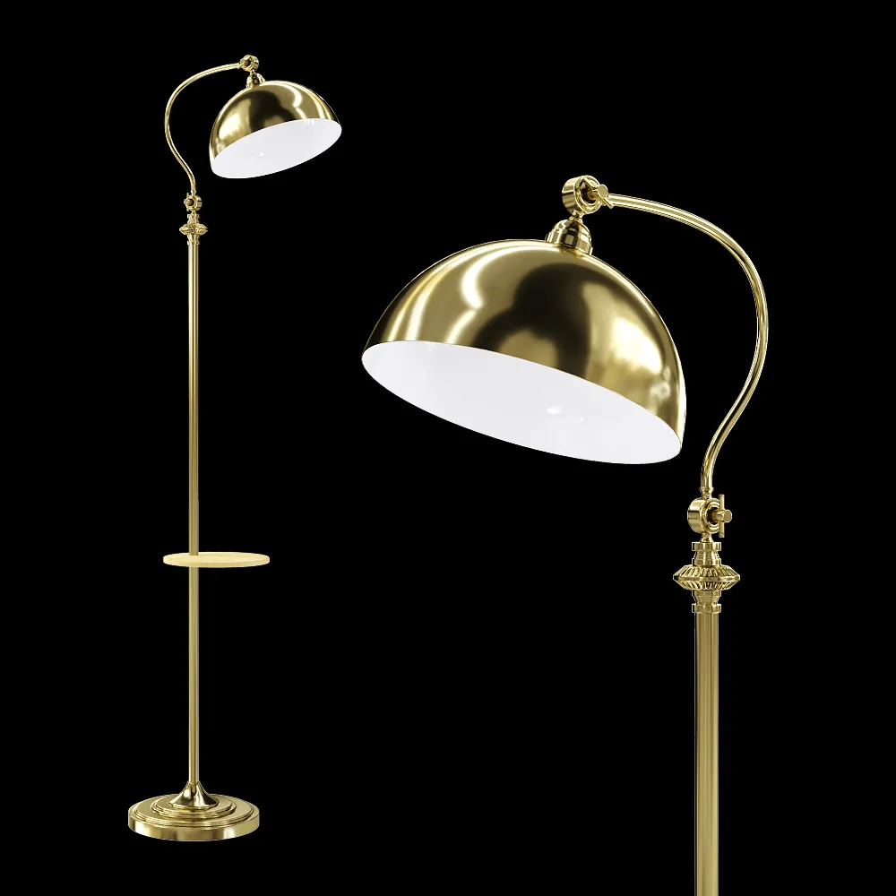 Kink light – Floor lamp Amman 07083 3ds Max