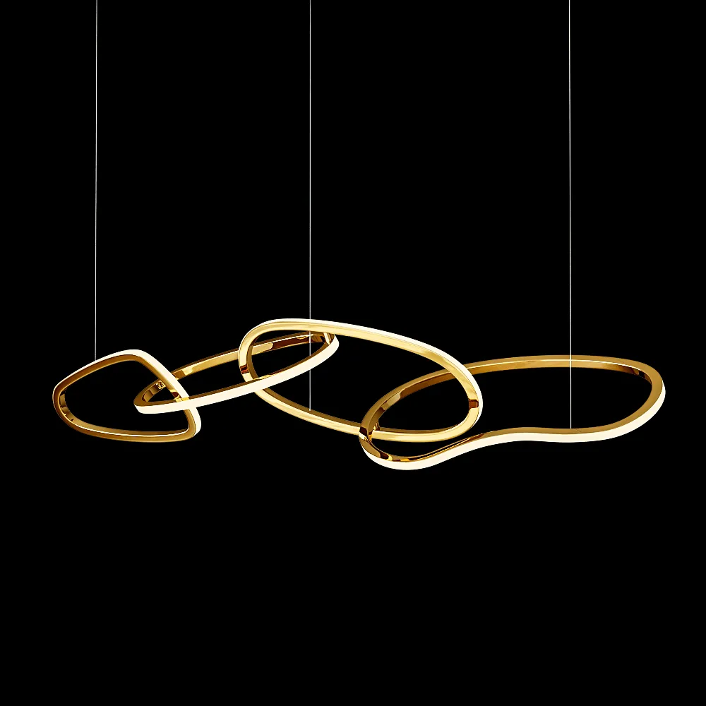 Kink light – Pendant lamp Сена 07609-4A33 3ds Max