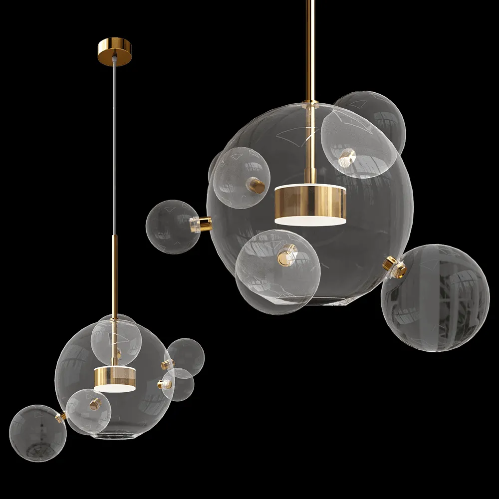 Kink light – Pendant lamp Galla 07545-621 3ds Max