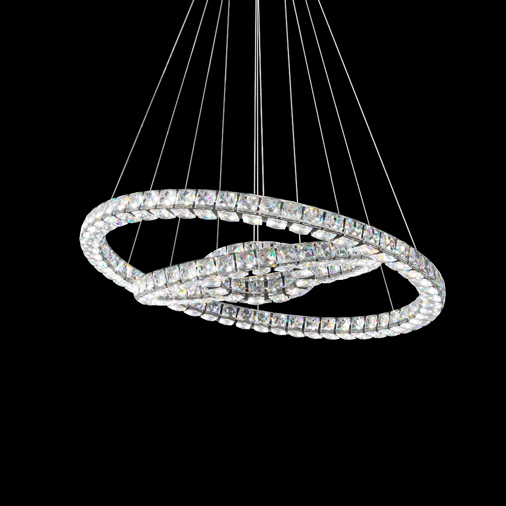 Kink light – Pendant lamp Thor-Crystal 08557 3ds Max