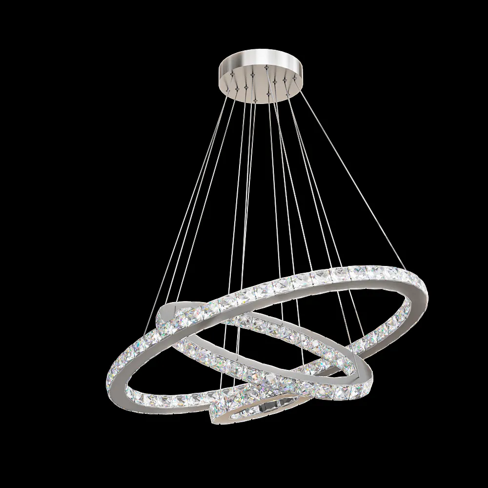 Kink light – Pendant lamp Thor-Crystal 08562 3ds Max