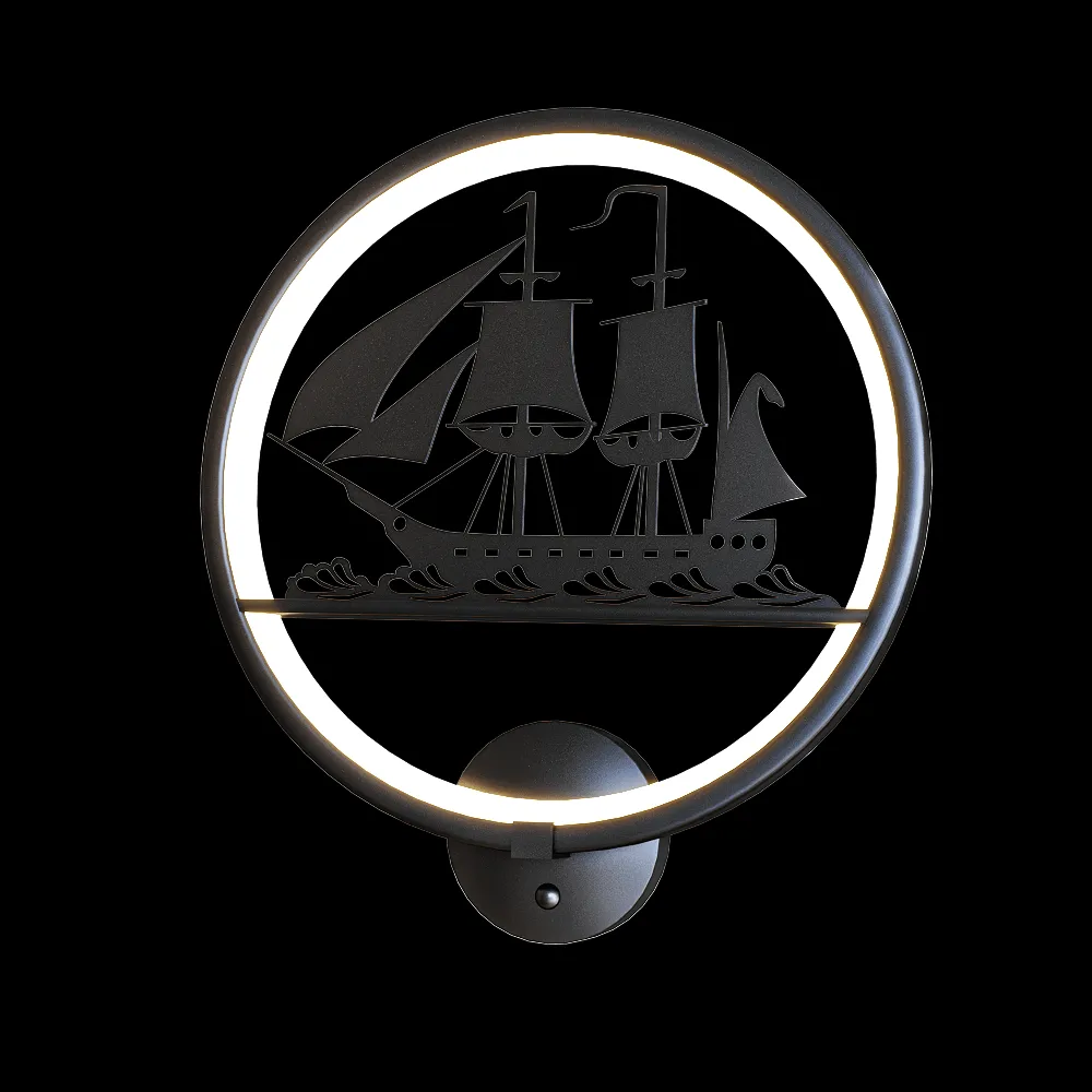 Kink light – Wall lamp Pano 074110.4 3ds Max