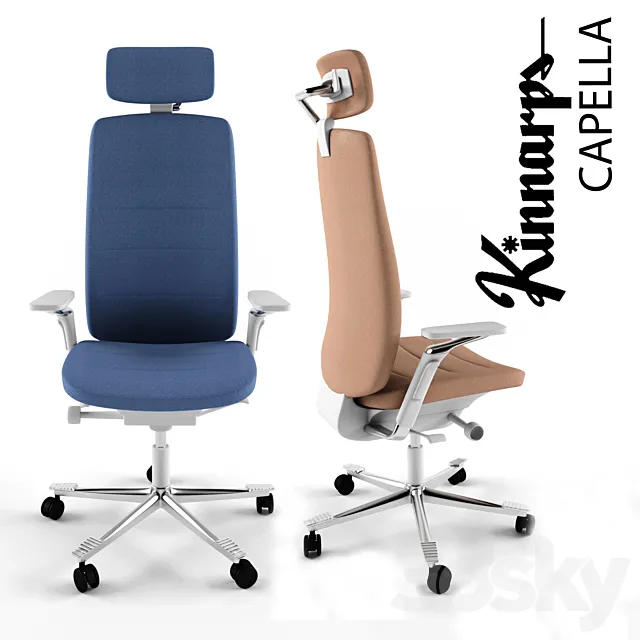 Kinnarps CAPELLA (desk chair) 3ds Max