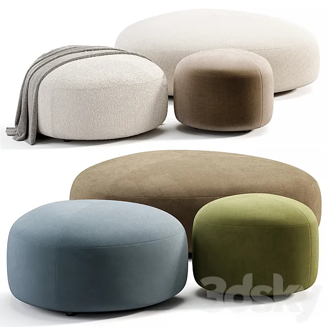 KIPU Pouf By Lapalma 3ds Max