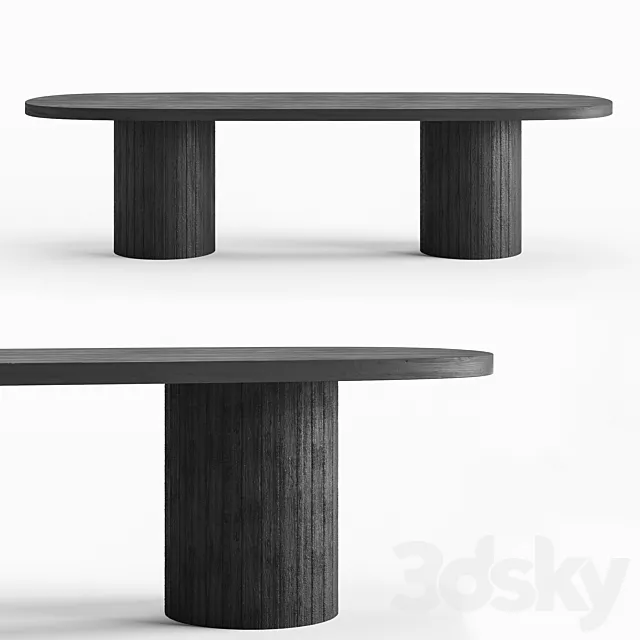 Kitayama table 3ds Max