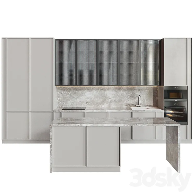 Kitchen 003 (Refill) 3DS Max Model