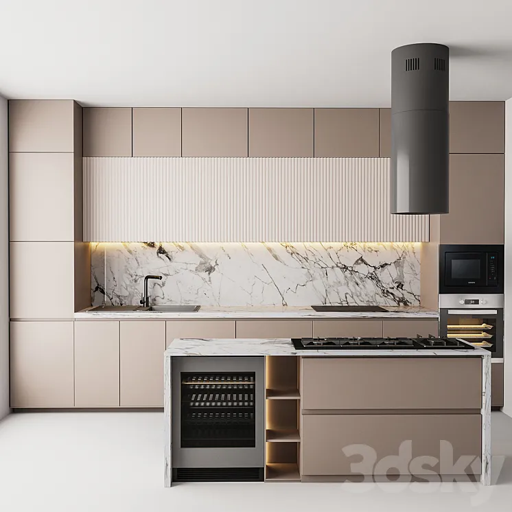 KITCHEN 01 3DS Max