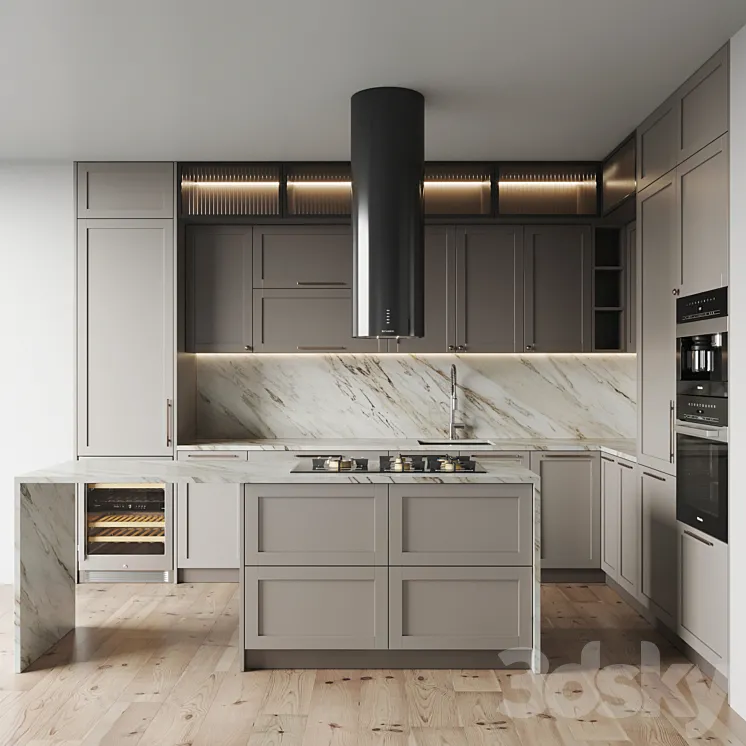 kitchen 0156 3DS Max Model