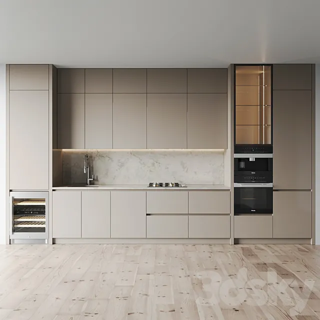 kitchen 0170 3ds Max