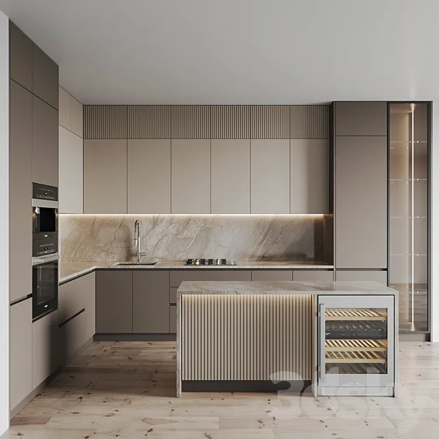 kitchen 0233 3ds Max