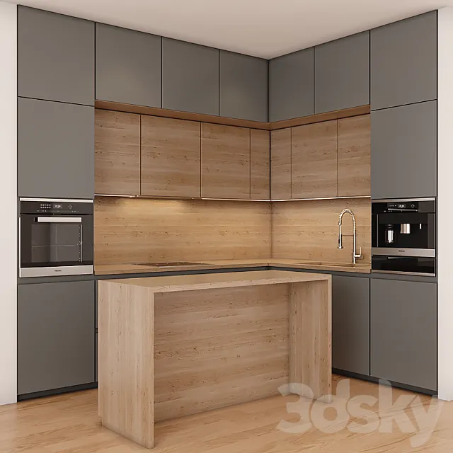 kitchen 06 3DS Max Model