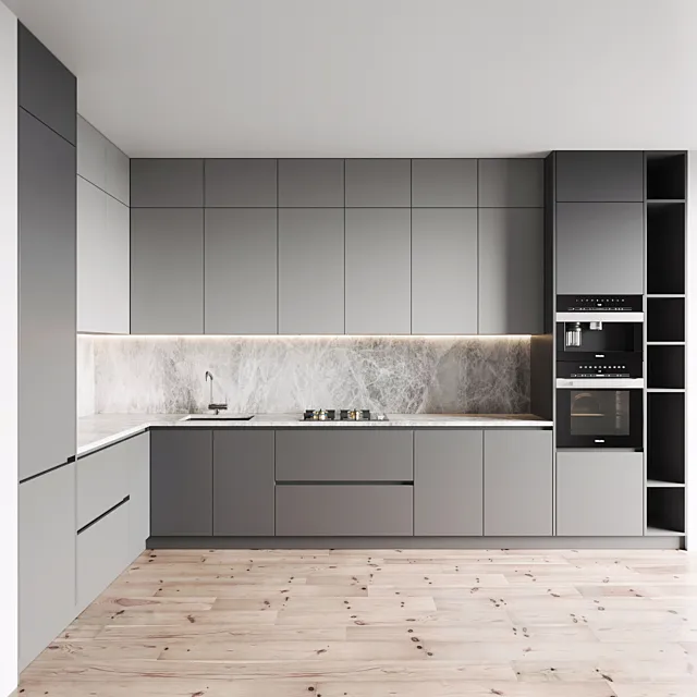 kitchen 072 3DS Max Model