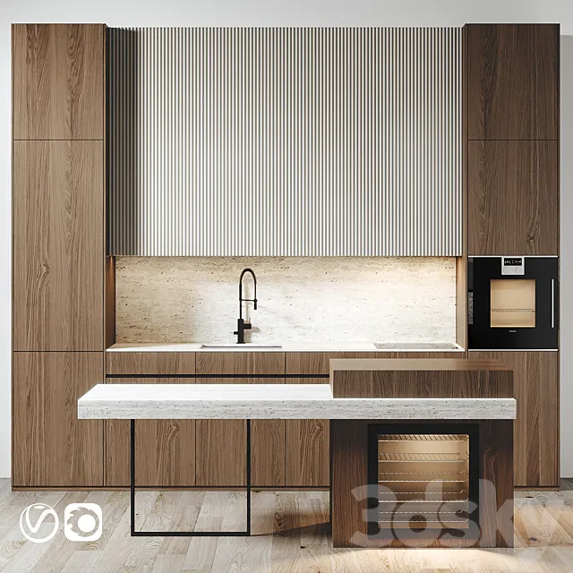 Kitchen 074 370x300H 3DS Max Model