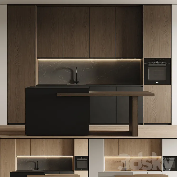 kitchen 08 3DS Max Model