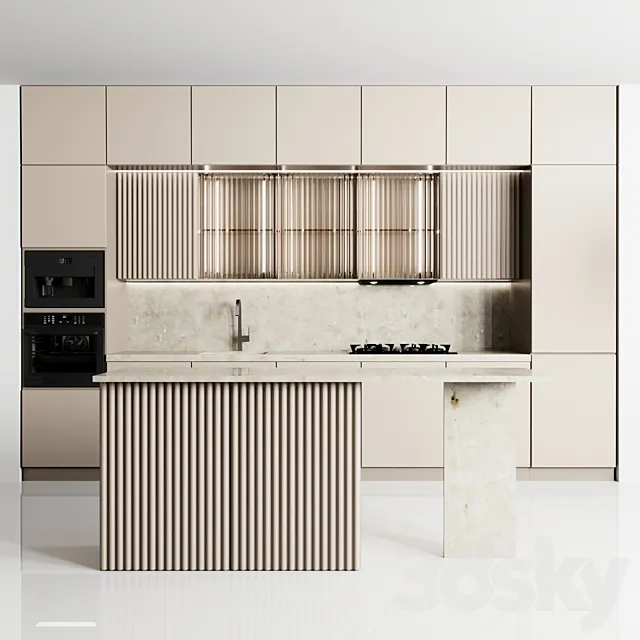 kitchen 145 3DS Max Model