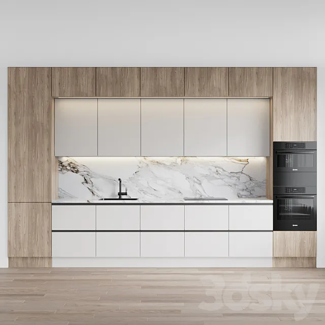 Kitchen 16 3DS Max Model