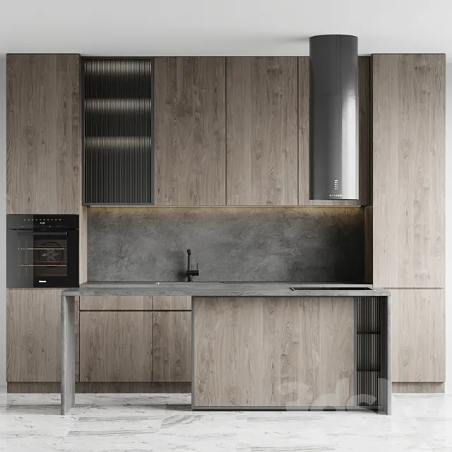 Kitchen 19 3DS Max Model