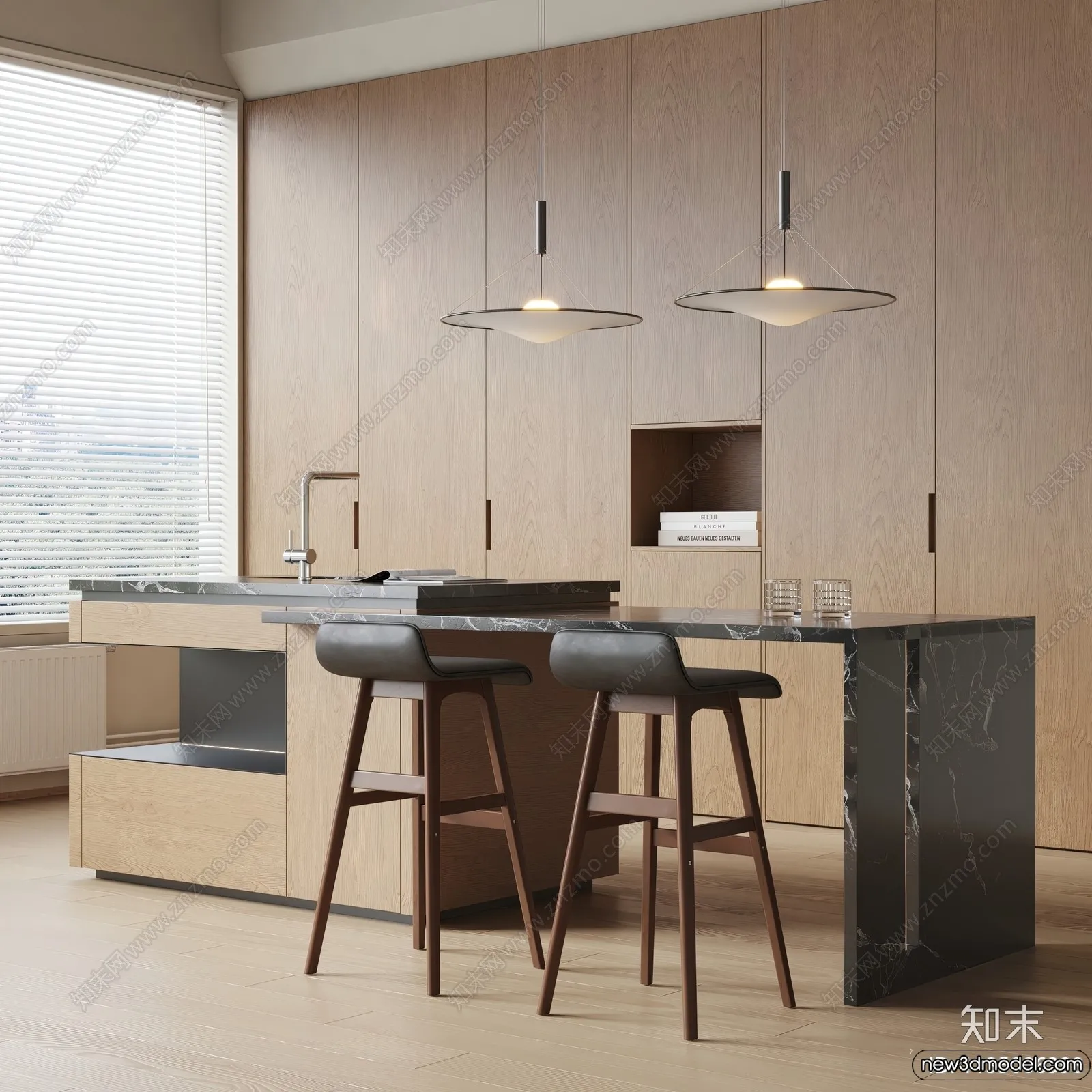 Kitchen – 3D Models – 3D Interior Scenes – 019