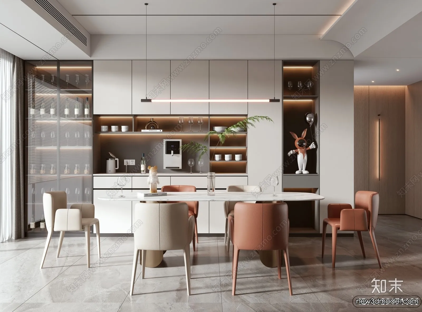 Kitchen – 3D Models – 3D Interior Scenes – 032