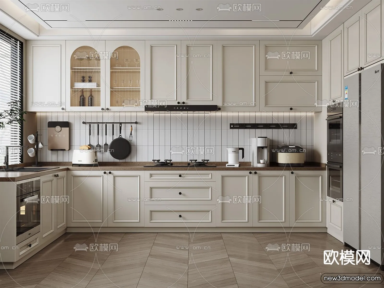 Kitchen – 3D Models – 3D Interior Scenes – 162