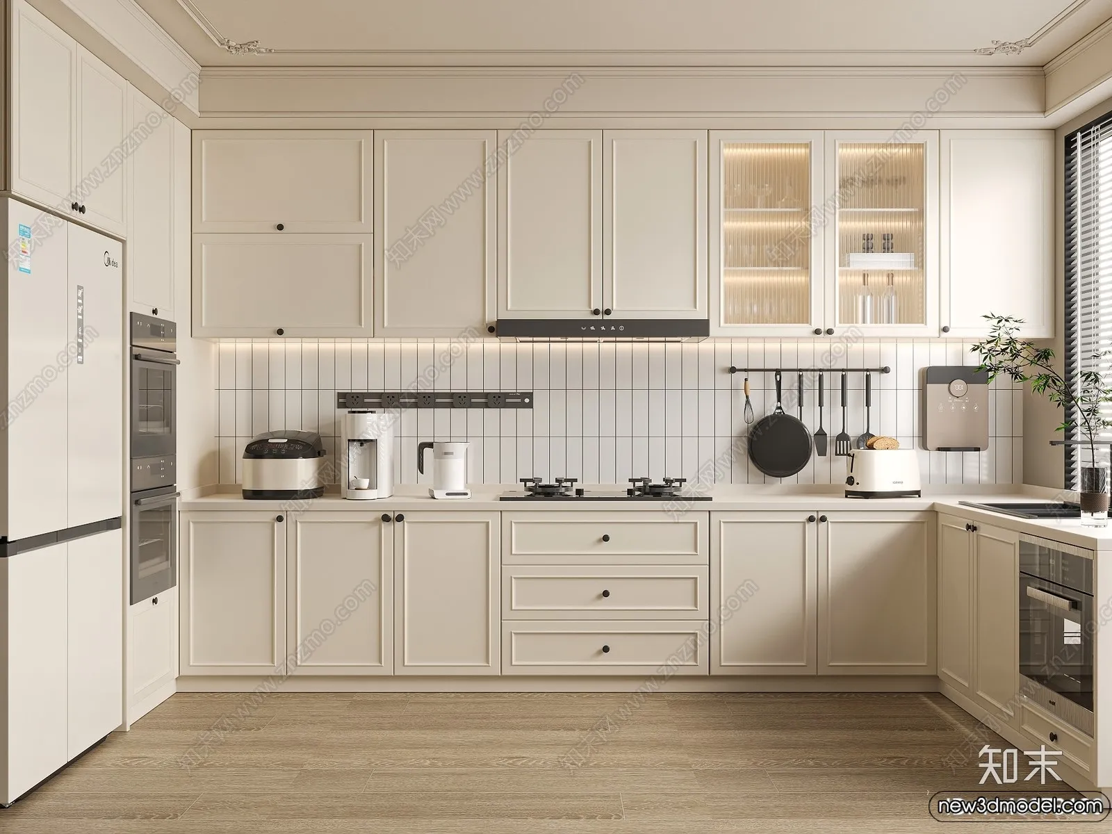 Kitchen – 3D Models – 3D Interior Scenes – 163