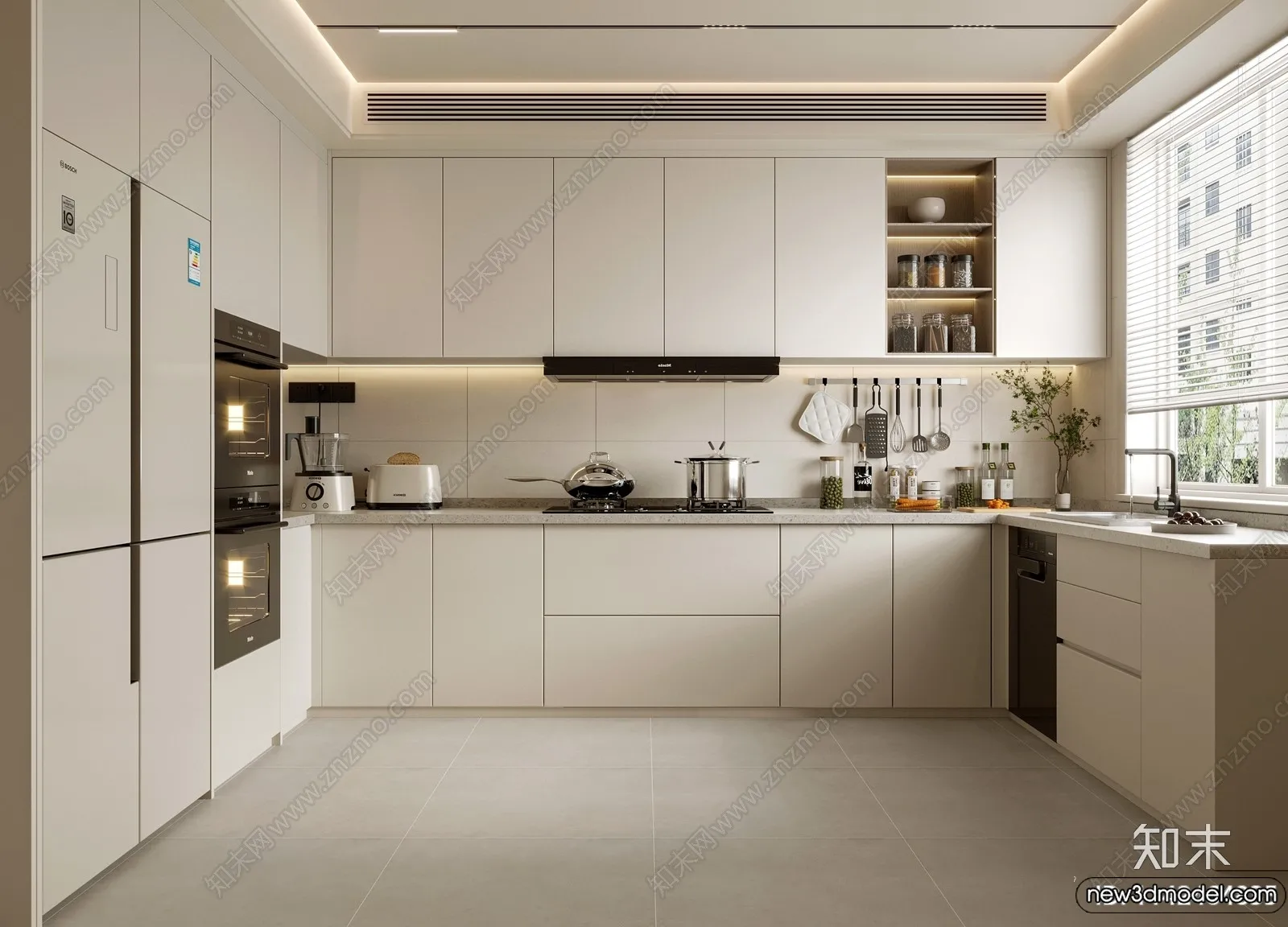 Kitchen – 3D Models – 3D Interior Scenes – 178