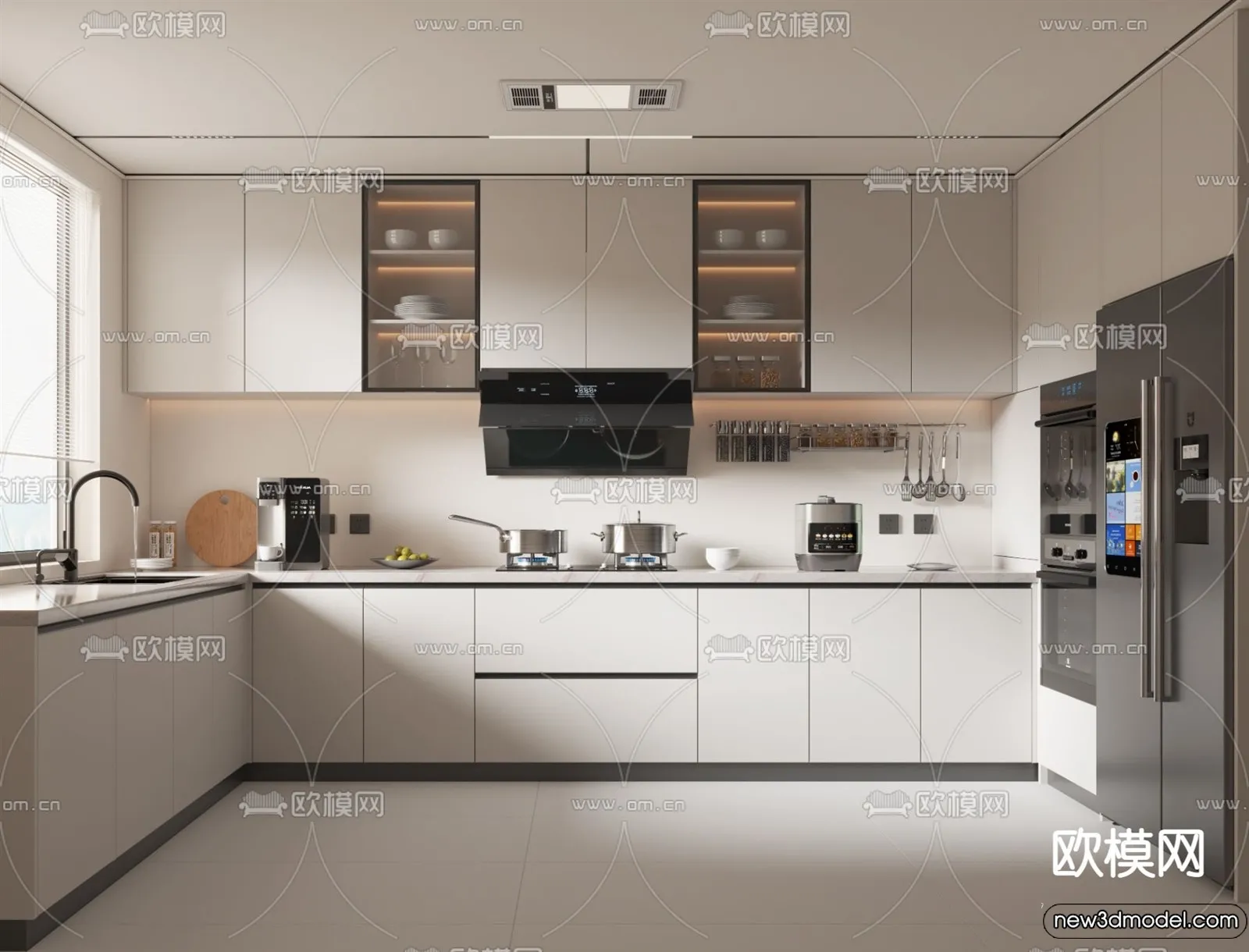 Kitchen – 3D Models – 3D Interior Scenes – 207