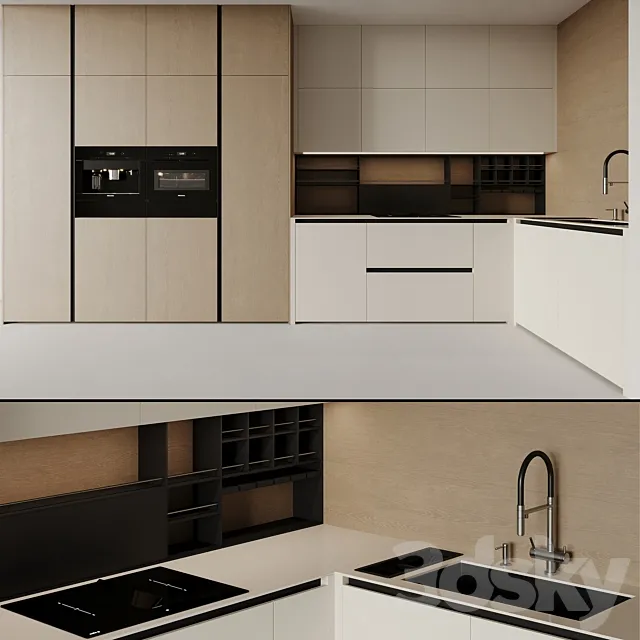 kitchen 3ds Max