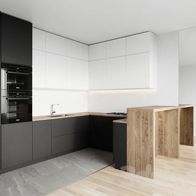 Kitchen 3DS Max Model