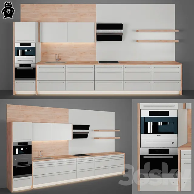 Kitchen 3DS Max Model