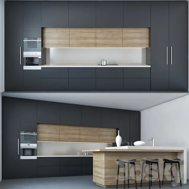 Kitchen 3DS Max Model