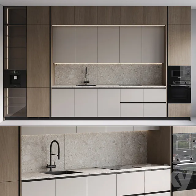 Kitchen 8 3ds Max