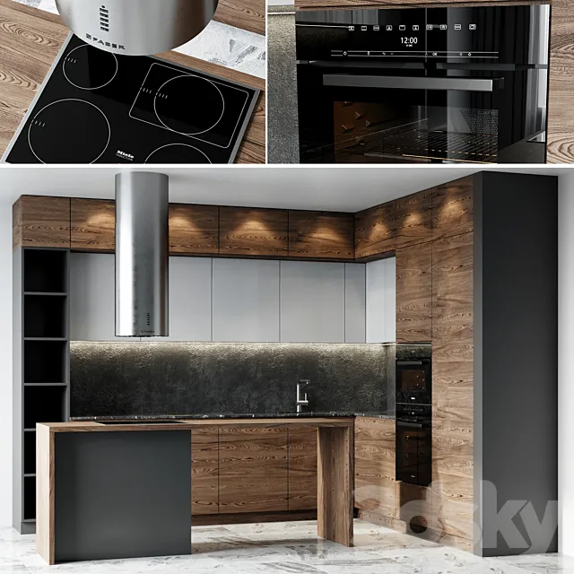 Kitchen 8 3ds Max