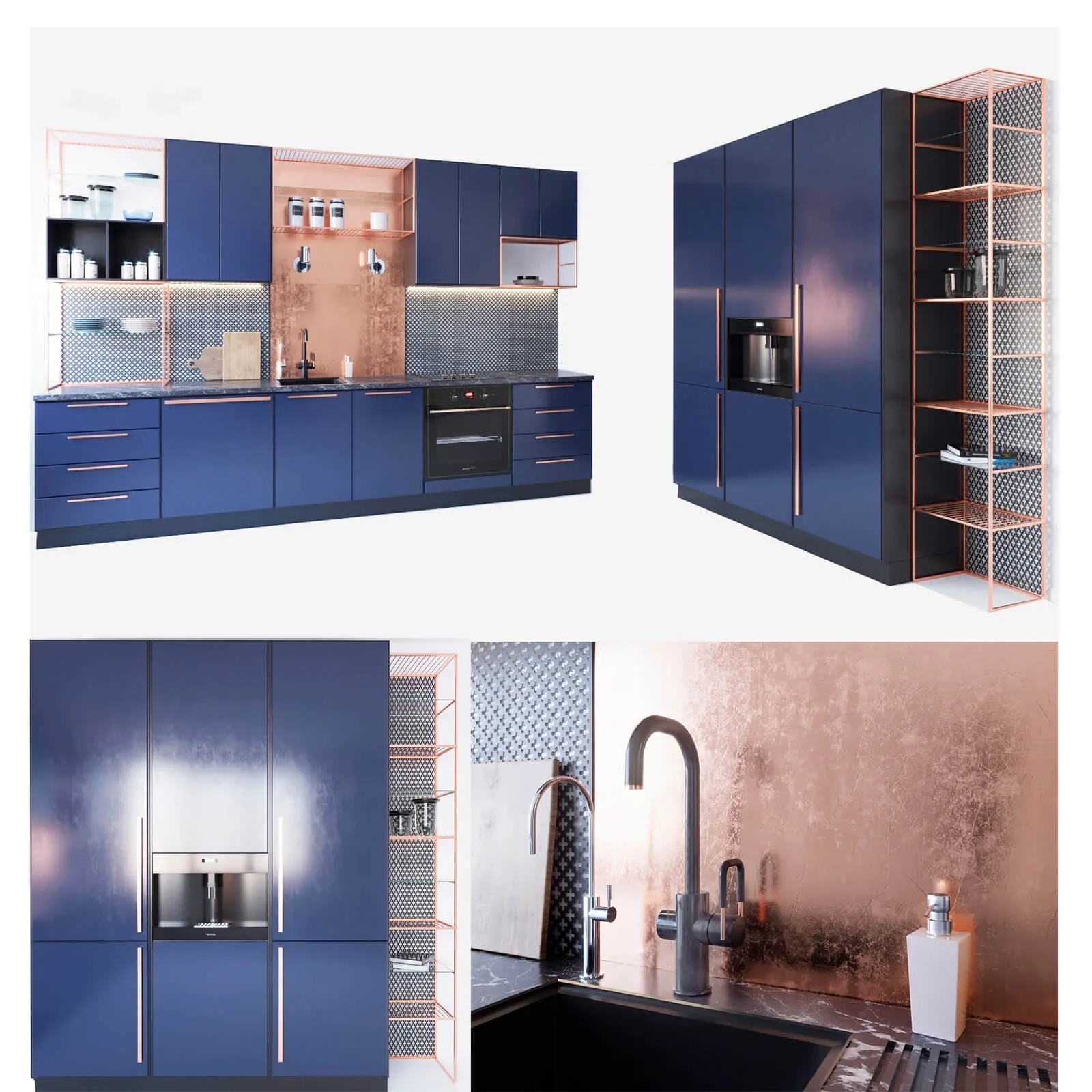 kitchen – 98’Atelier Kitchen 3ds Max