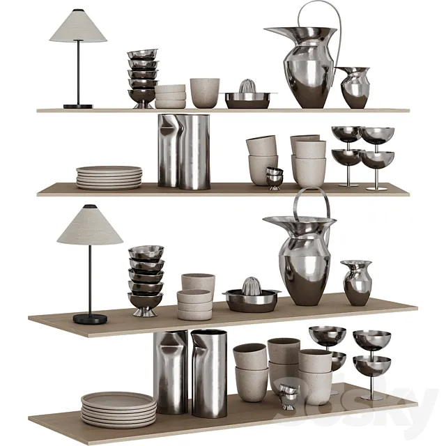 Kitchen accessories 002 3ds Max