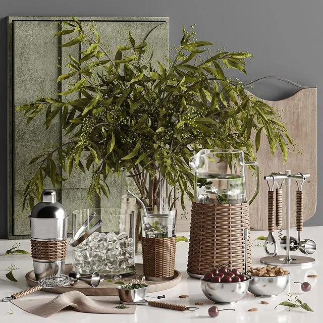 kitchen accessories 019 3dsMax Model