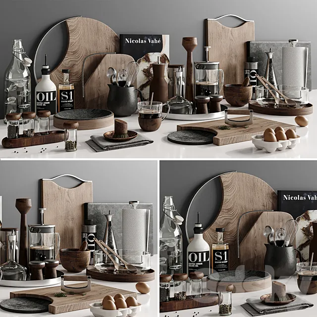 kitchen accessories 021 3ds Max