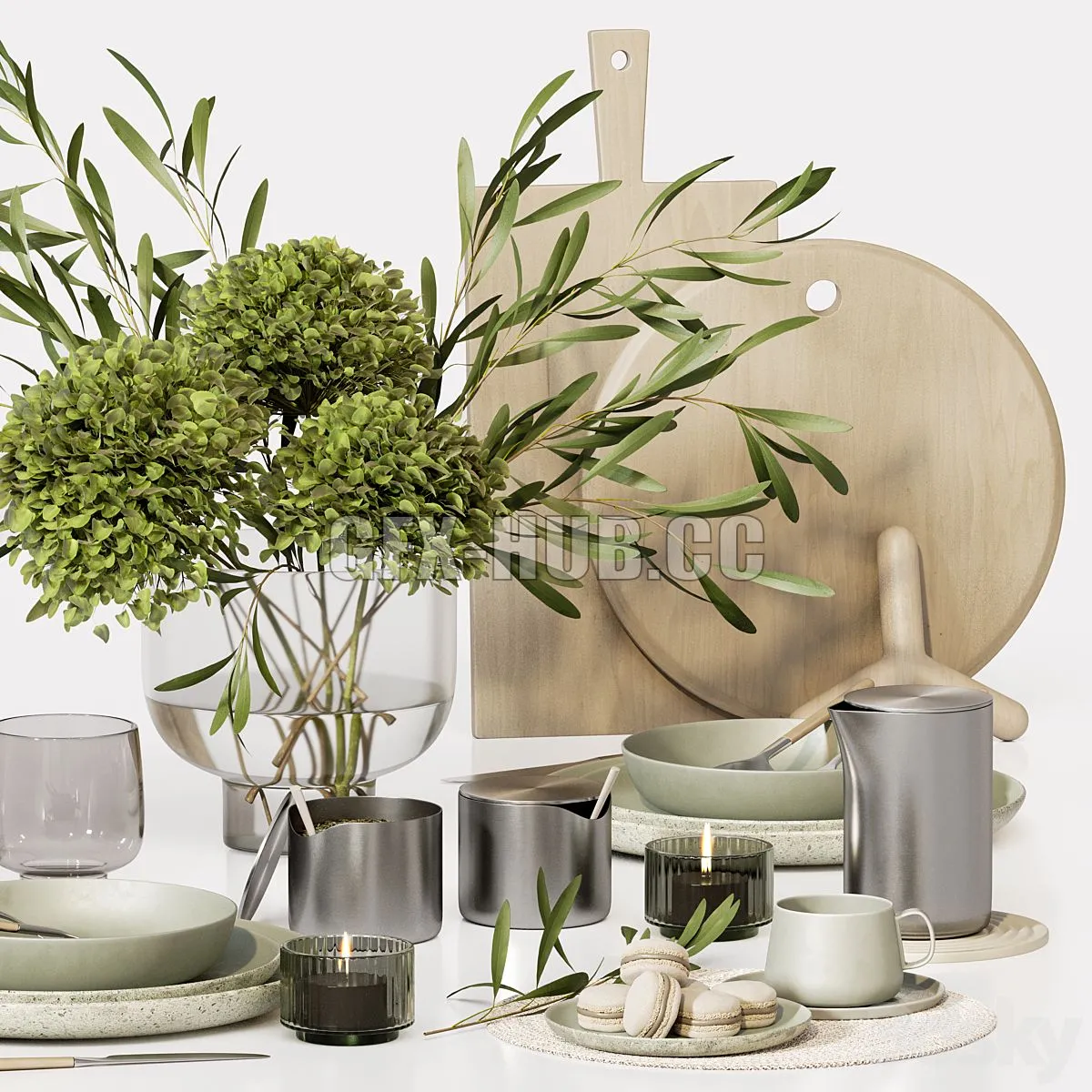 Kitchen accessories 026 3dsMax Model