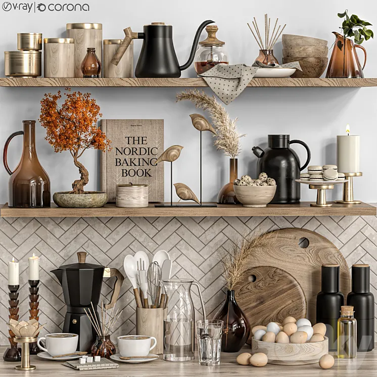 kitchen accessories 06 3DS Max