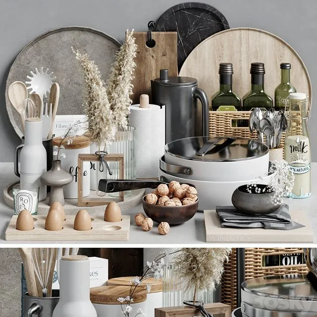Kitchen Accessories 27 3dsMax Model