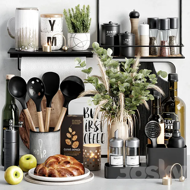 Kitchen Accessories 33 3ds Max