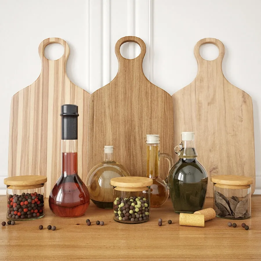 kitchen – Accessories of kitchen 3ds Max