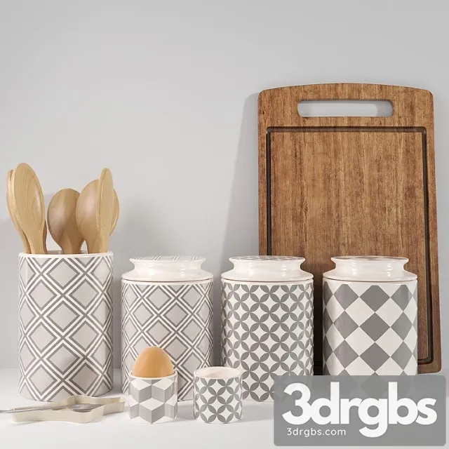 Kitchen accessories set 01