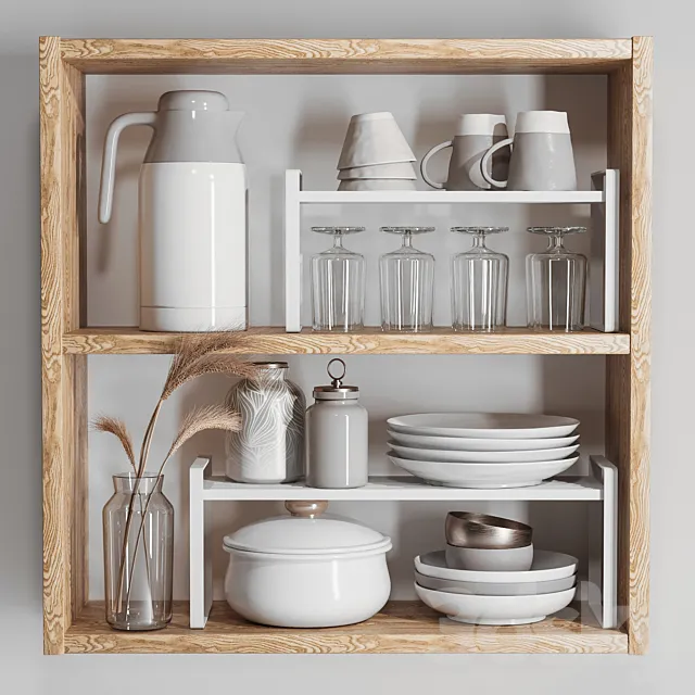 kitchen accessories015 3ds Max