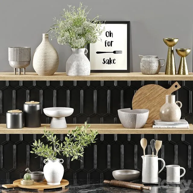 Kitchen accessories04 3dsMax Model