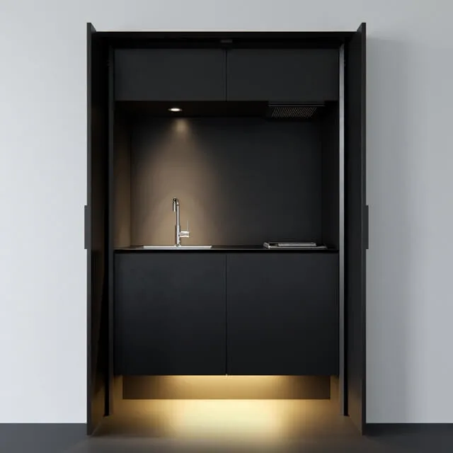 kitchen – Affilato Hide Kitchen + appliances 3ds Max