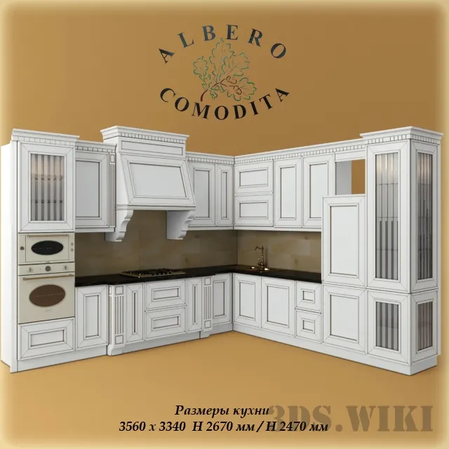 kitchen – Albero Comodita kitchen 3ds Max