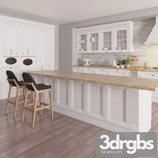 Kitchen Amelie Neve Bellini Factory With Decor 10 3dsmax Download